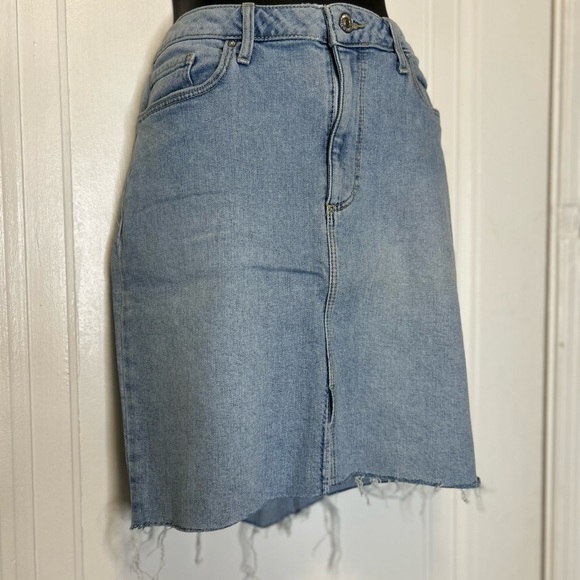 Forever 21 Dresses & Skirts - Forever 21 Light Blue Denim A-Line Skirt